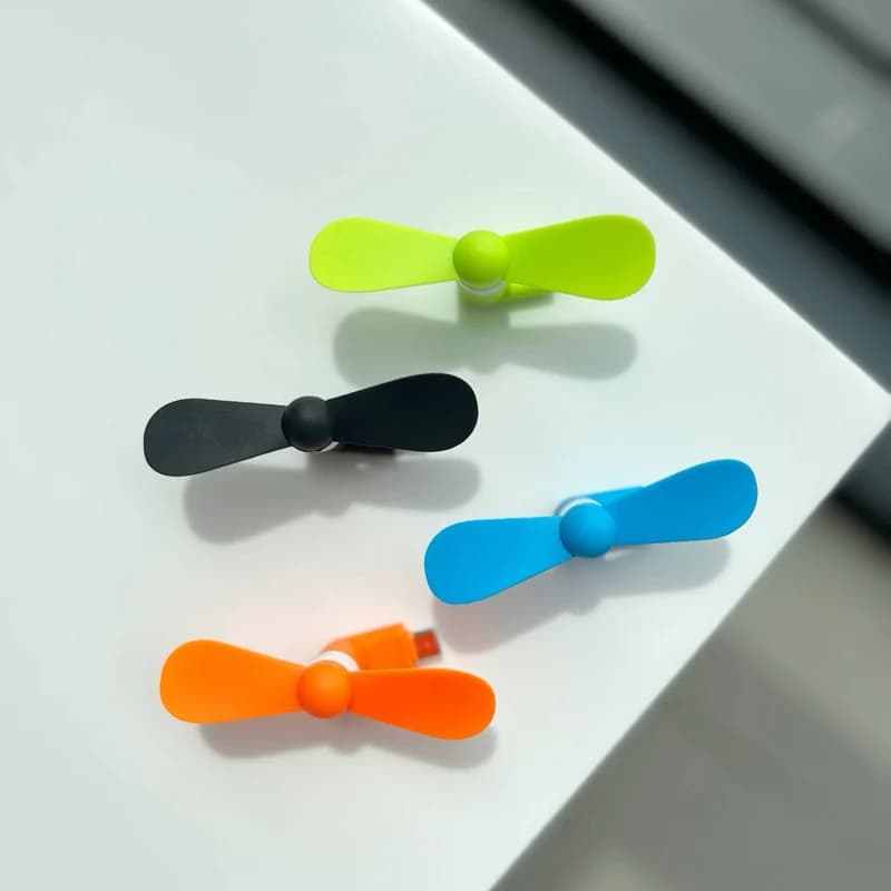 پنکه همراه مدل Type-c کد 6371 — تصویر ۶
