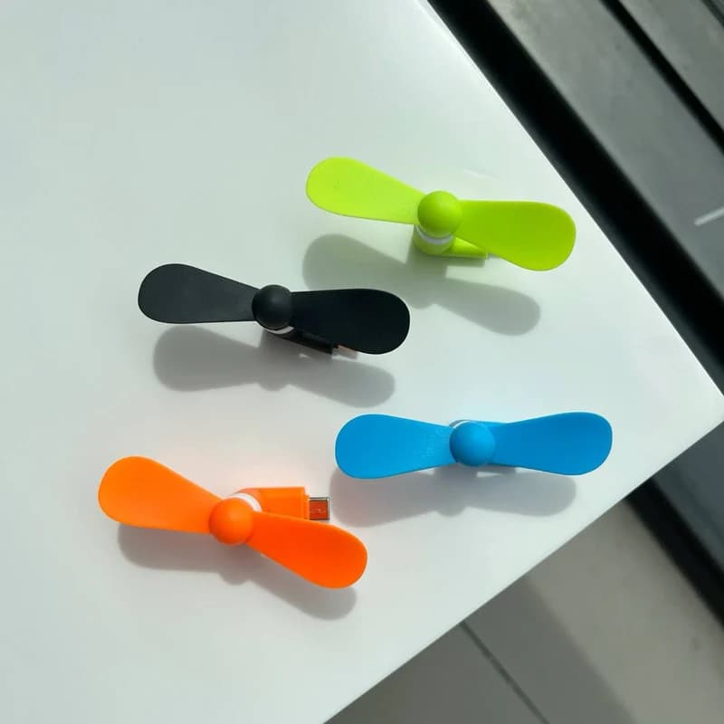 پنکه همراه مدل Type-c کد 6371 — تصویر ۵