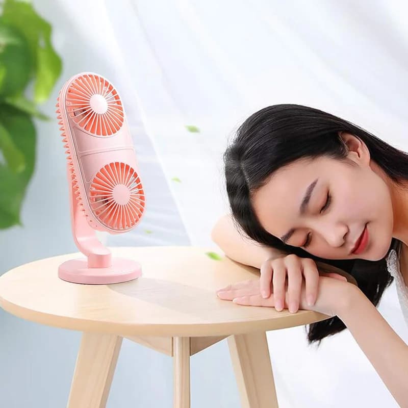 پنکه رومیزی جوی روم مدل Vertical Double Engine Fan — تصویر ۲