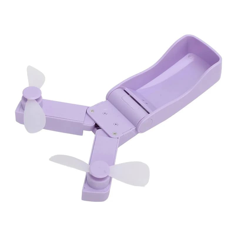 پنکه رومیزی مدل دو فن Folded کد 02 ظرفیت 500 میلی آمپر ساعت — تصویر ۳