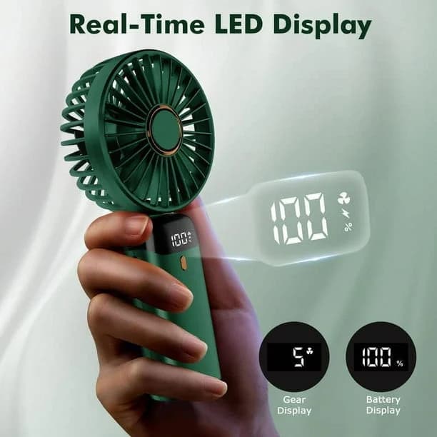 پنکه شارژی مدل XL-N15 ظرفیت 1200 میلی آمپر ساعت — تصویر ۴