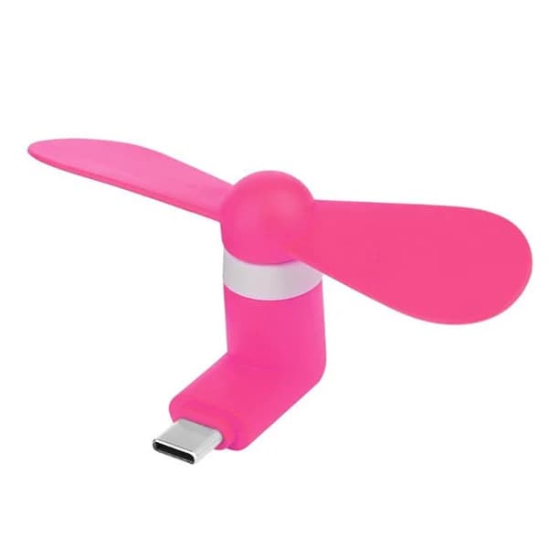 پنکه همراه مدل OTG Mini USB-TYPE C — تصویر ۲
