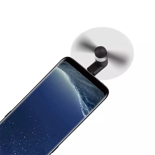 پنکه همراه مدل OTG Mini USB-TYPE C — تصویر ۷