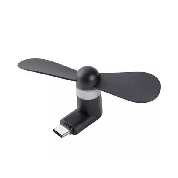 پنکه همراه مدل OTG Mini USB-TYPE C — تصویر ۳
