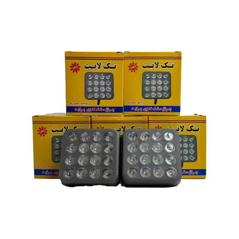 چراغ سقفی سفید خودرو پراید