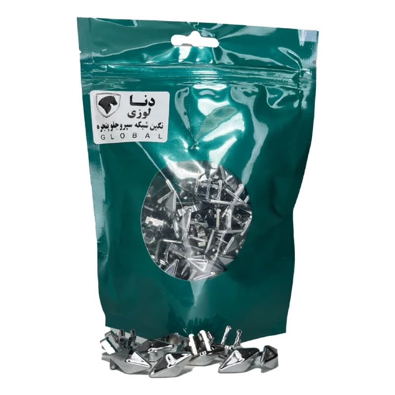 نگین جلو پنجره سپر خودرو دنا بیضی