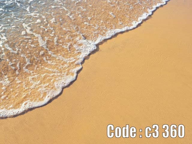 پوستر دیواری طرح ساحل و موج (منظره آرامشبخش دریا)