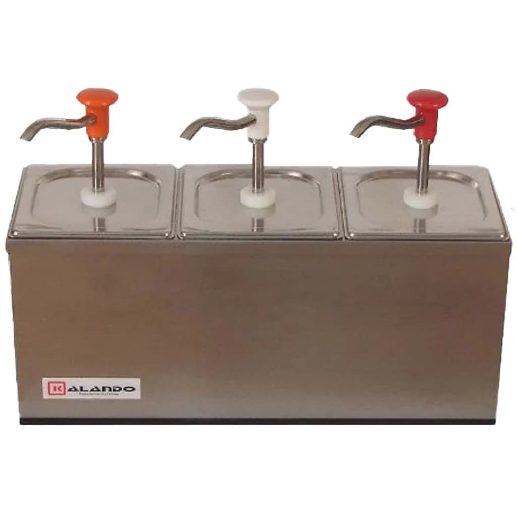 پمپ سس سه خانه استیل مدل KD-002-3Set کالاندو