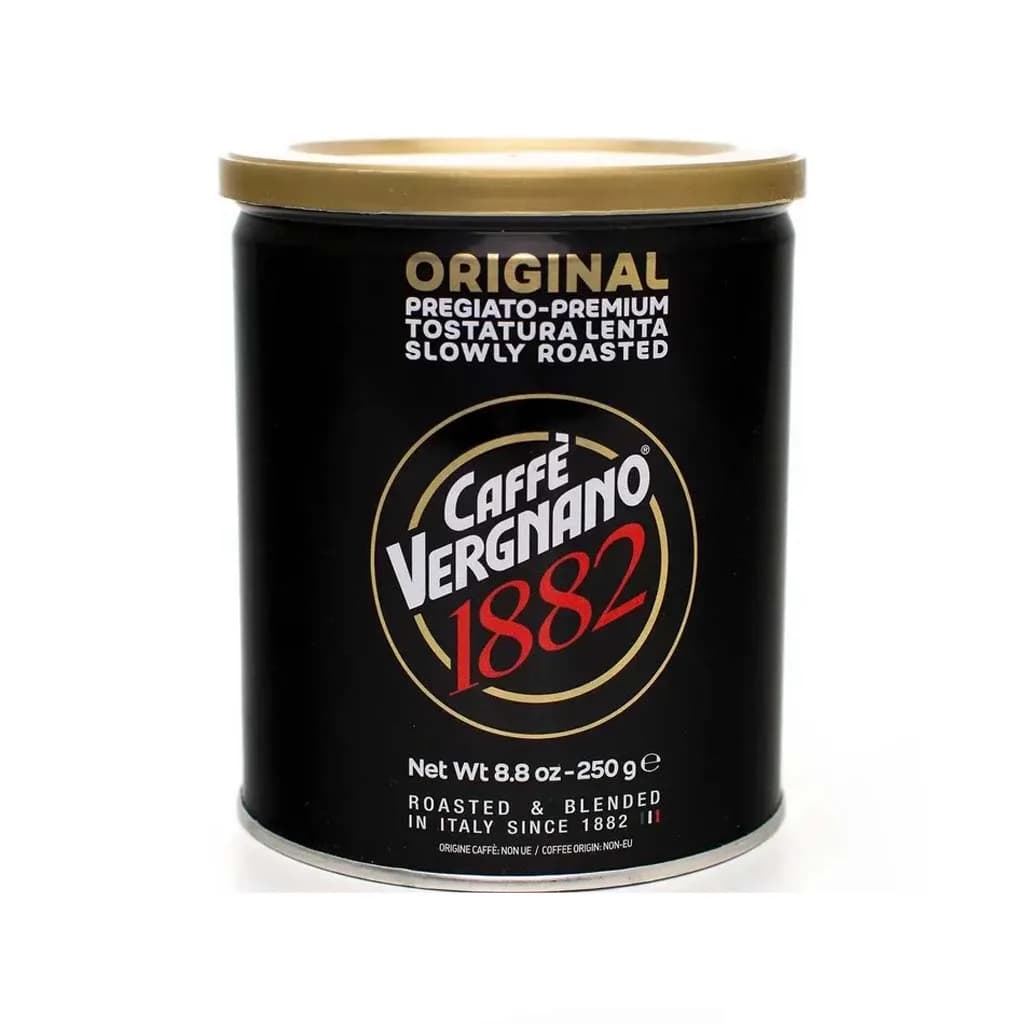 پودر قهوه اورجینال 250 گرمی تین Cafe Vergnano 1882
