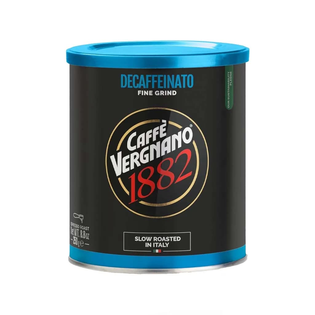 پودر قهوه بدون کافئین Cafe Vergnano 1882