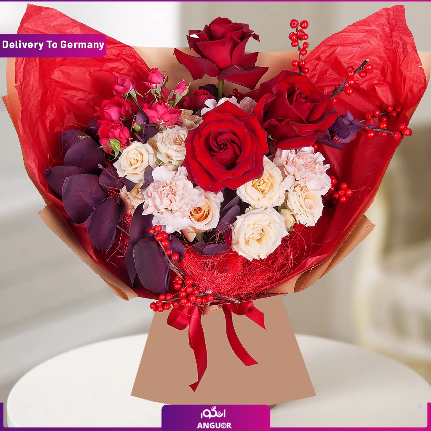 دسته گل آرزو ها (تحویل در آلمان)