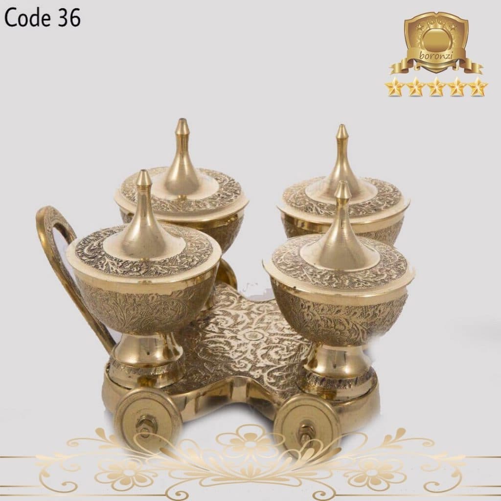اردو خوری برنجی هندی کد ۳۶