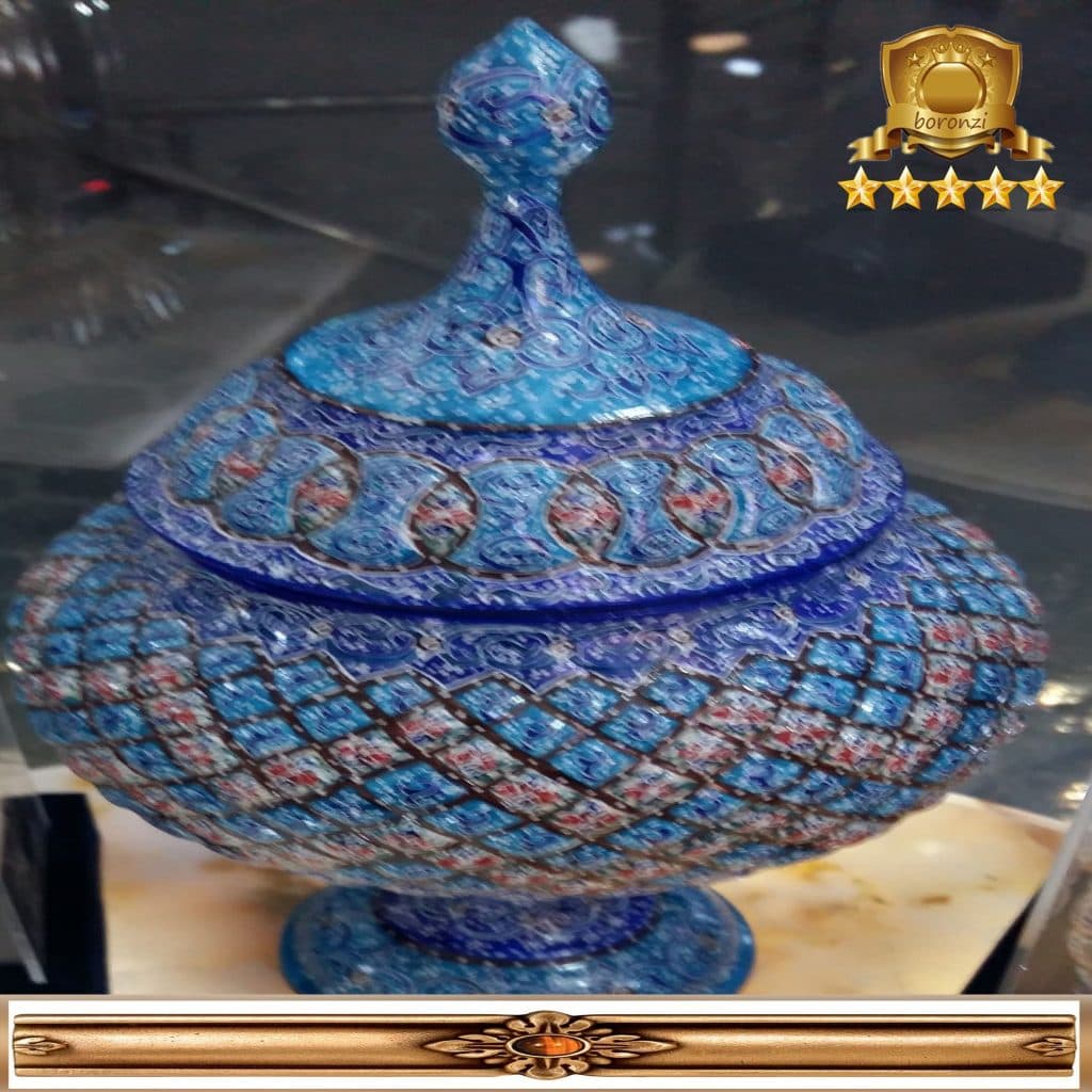 شکلات خوری مینا روی مس