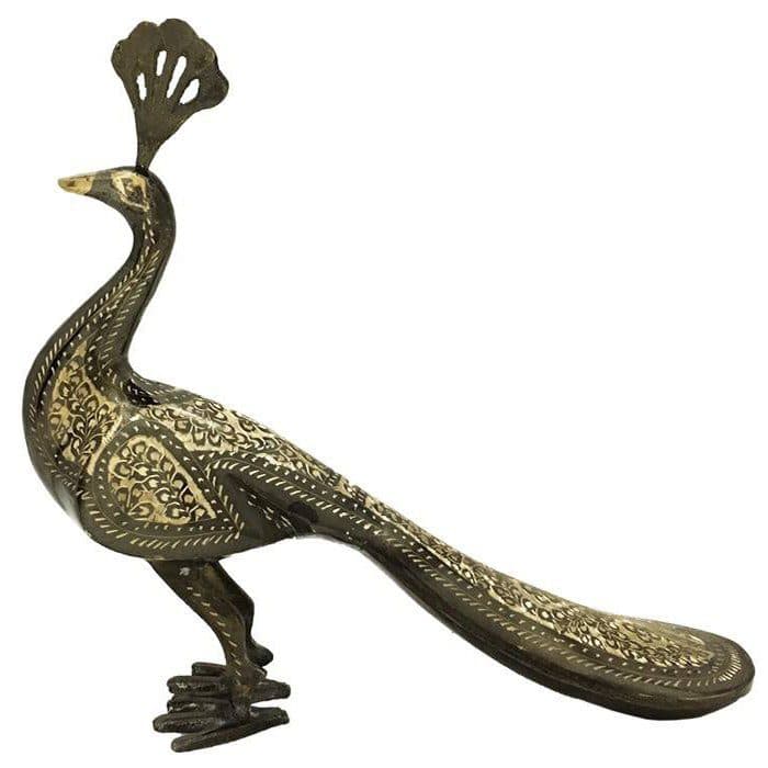 مجسمه برنزی مدل طاووس کد 12
