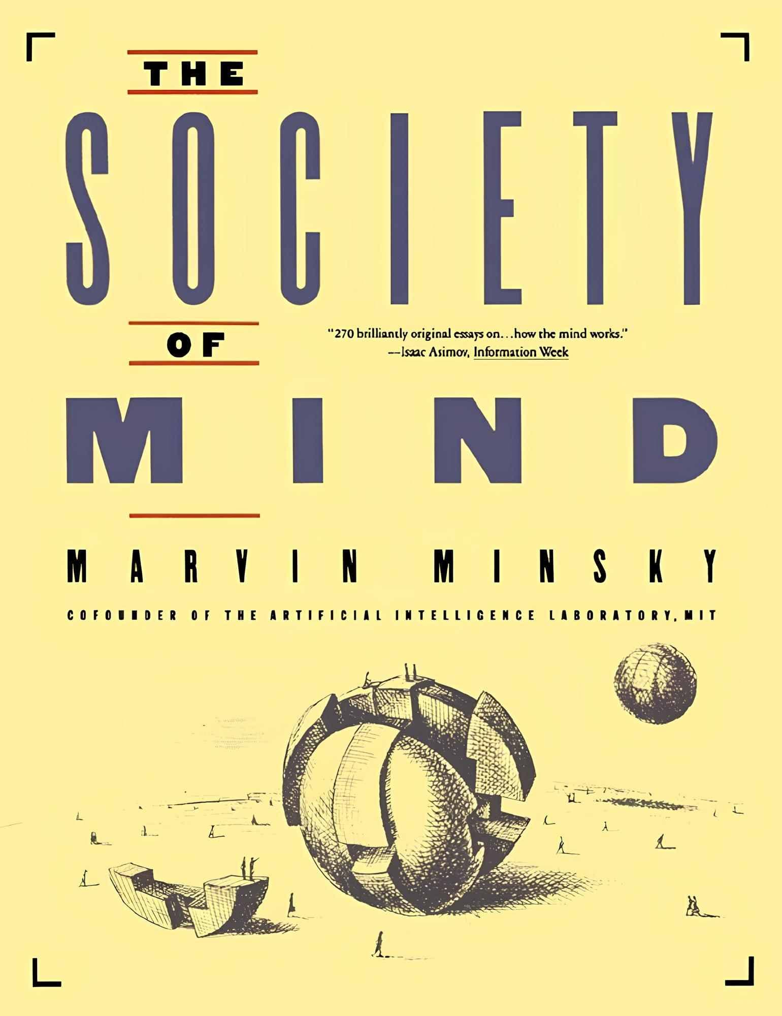 کتاب The Society of Mind (جامعه ذهن) نسخه انگلیسی PDF | ماروین مینسکی