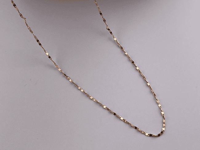 گردنبند ژوپینگ مینیمال آینه ای — تصویر ۵