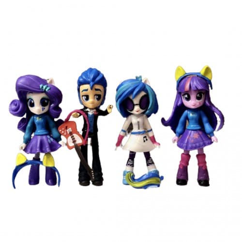 مجموعه فیگور پونی مدل Equestria Girls بسته 9 عددی — تصویر ۲
