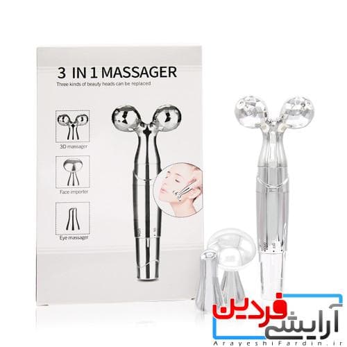 ماساژور غلتکی صورت ، 3-در-1 Massager — تصویر ۸