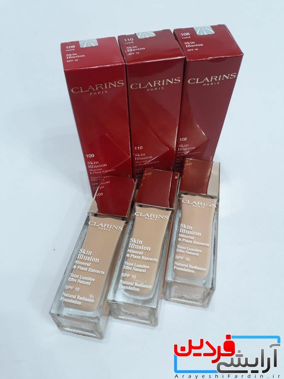 کرم پودر مدل کلارنس اورلستینگ Clarins Everlasting — تصویر ۳