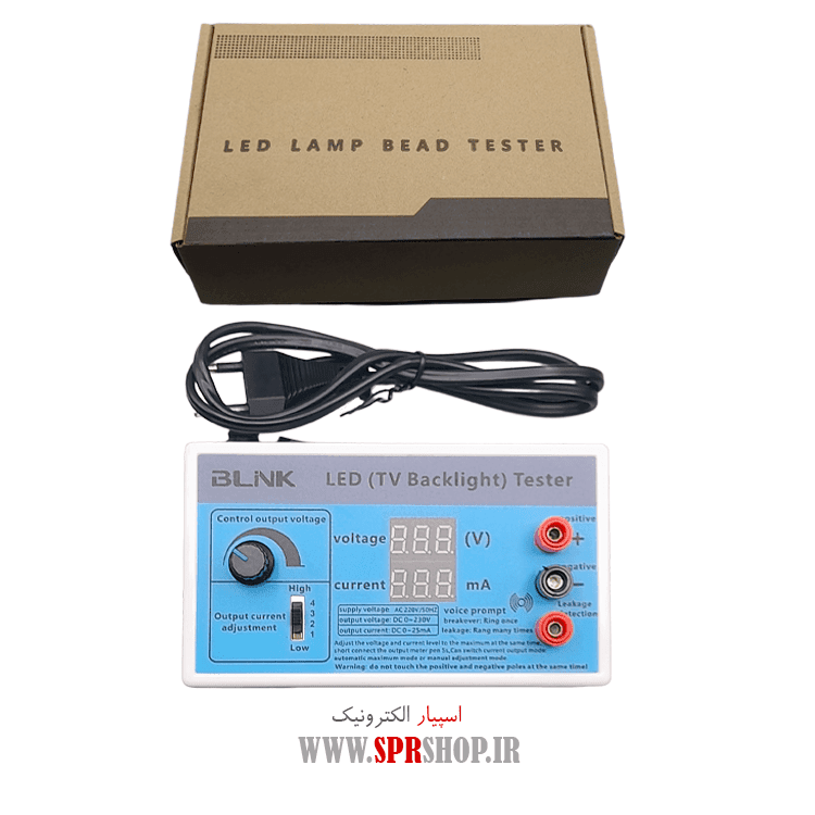TESTER LED BAR BLINK+2LCD 0-235V — تصویر ۲