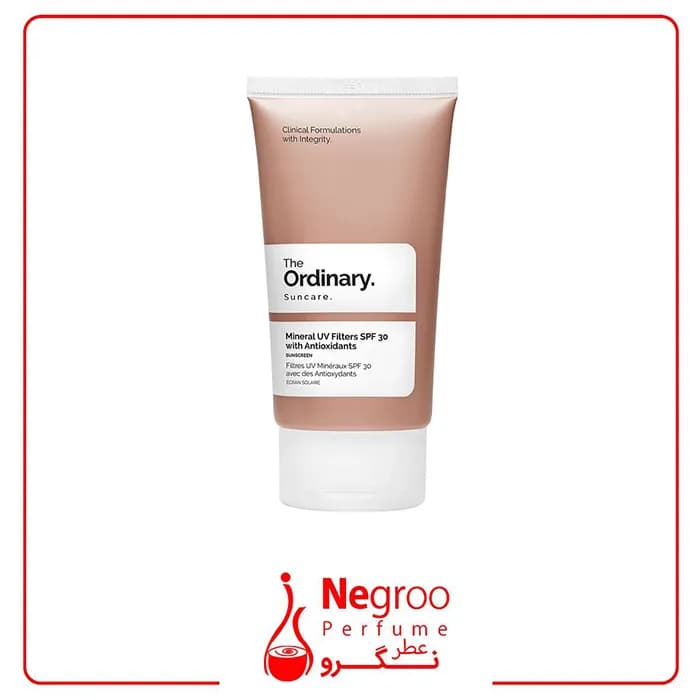 کرم ضد آفتاب اوردینری The Ordinary مدل مینرال SPF 30 اورجینال — تصویر ۲