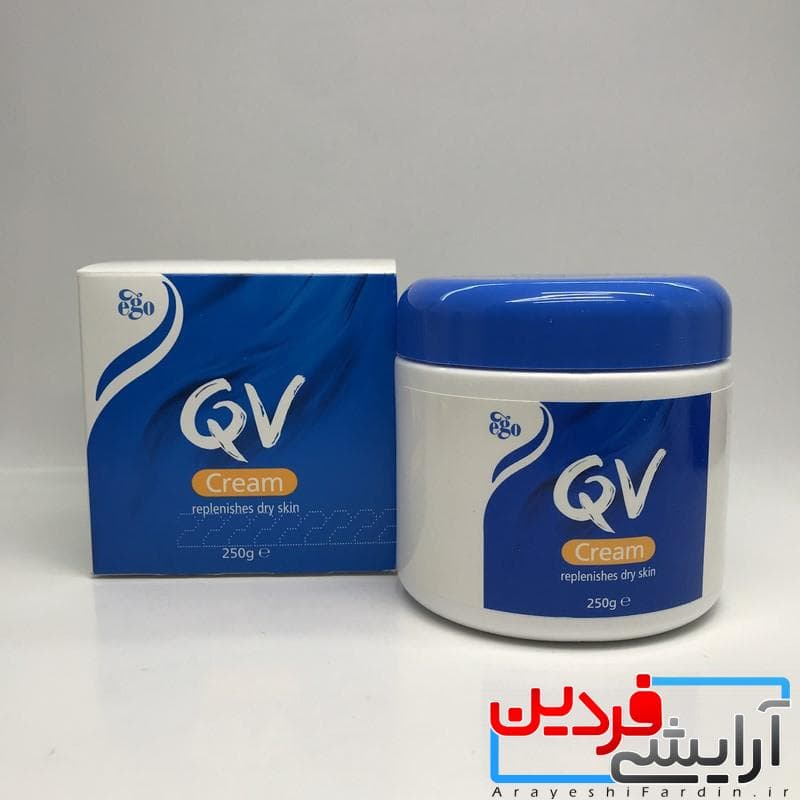 کرم آبرسان قوی QV مدل کاسه ای 250 گرمی (اصل) — تصویر ۳