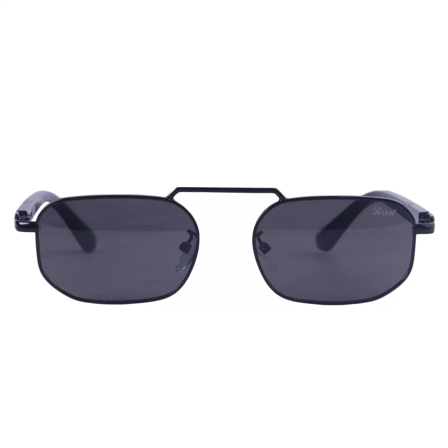 عینک آفتابی پرسول فریم فلزی مشکی MT 3081/5