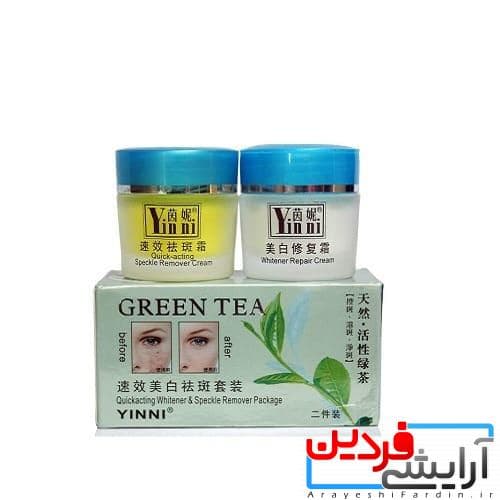 کرم ضد لک سفید کننده ضد مراقبت از پوست ضد چروک YIN NI چای سبز