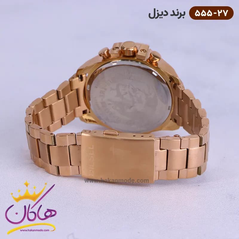 ساعت دیزل زنانه فلزی شاخدار 555/27 — تصویر ۴