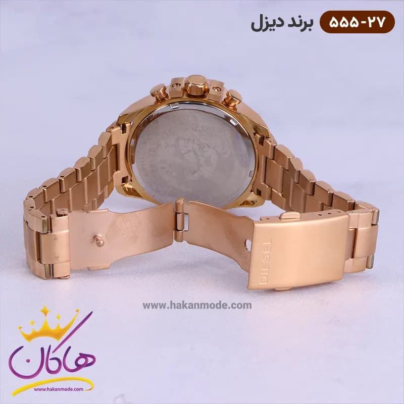 ساعت دیزل زنانه فلزی شاخدار 555/27 — تصویر ۳