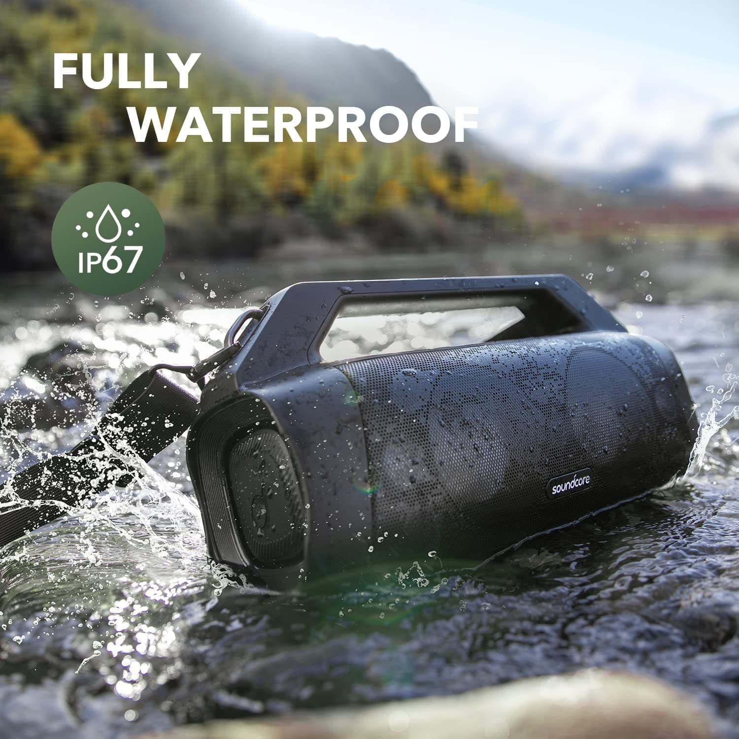 اسپیکر بلوتوثی قابل حمل انکر مدل Soundcore Motion Boom Plus A3129 — تصویر ۳