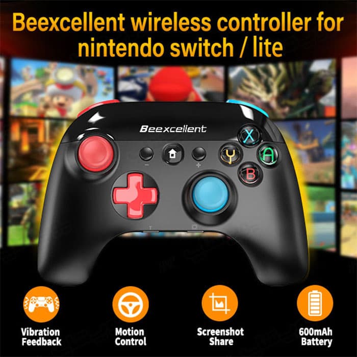 دسته بازی بی سیم کامپیوتر بیکسلنت مدل wirless pro game controller — تصویر ۵