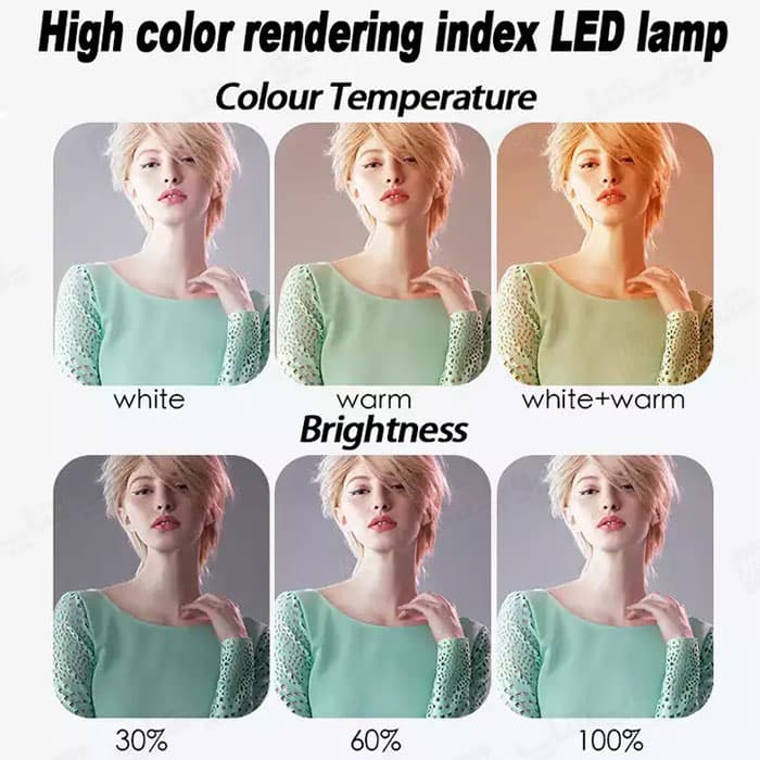 رینگ لایت 12 اینچی Ring Fill Light مدل CXB-300 — تصویر ۲