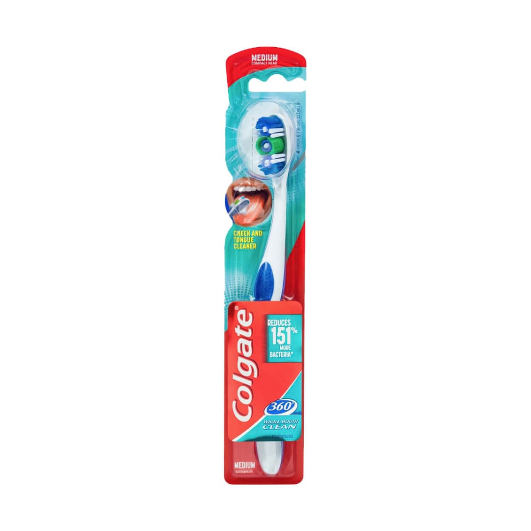 مسواک کلگیت Clean 360 برس متوسط بسته 12 عددی