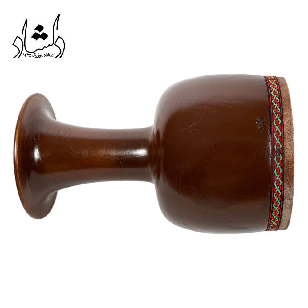 تنبک حلمی یک تکه دهانه 27 طرح 1 — تصویر ۲
