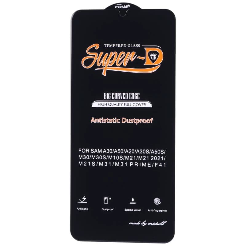 گلس Super D آنتی استاتیک میتوبل سامسونگ Galaxy A20 / A30 / A50