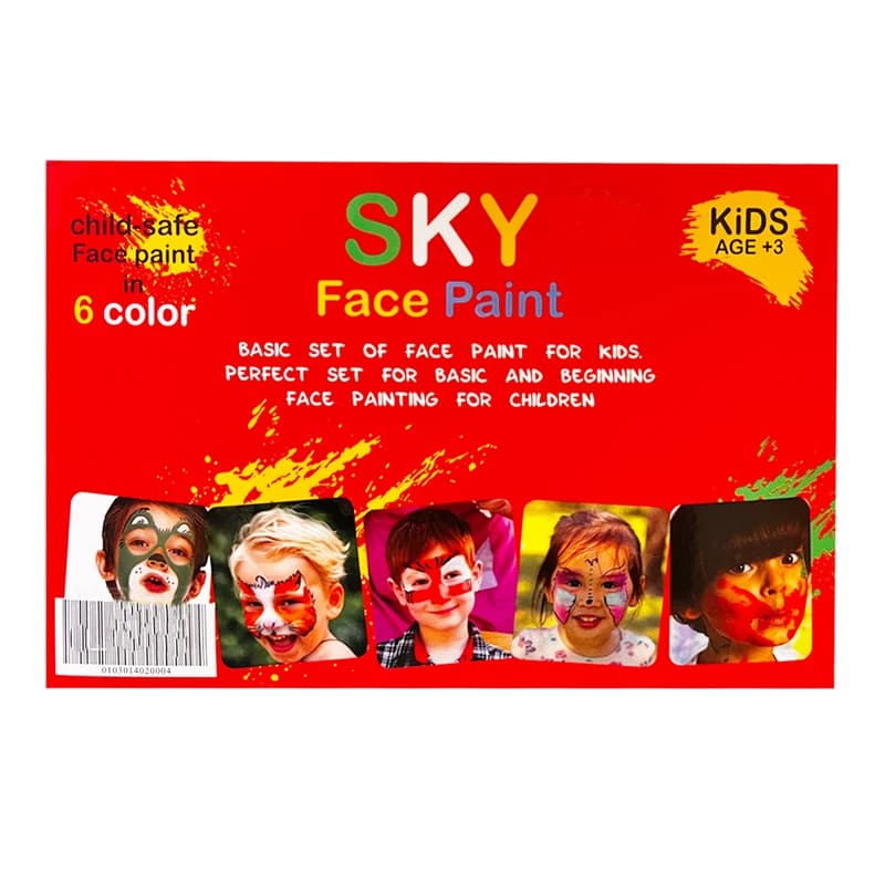 رنگ گریم صورت اسکای (Sky) بسته ۶ عددی — تصویر ۲