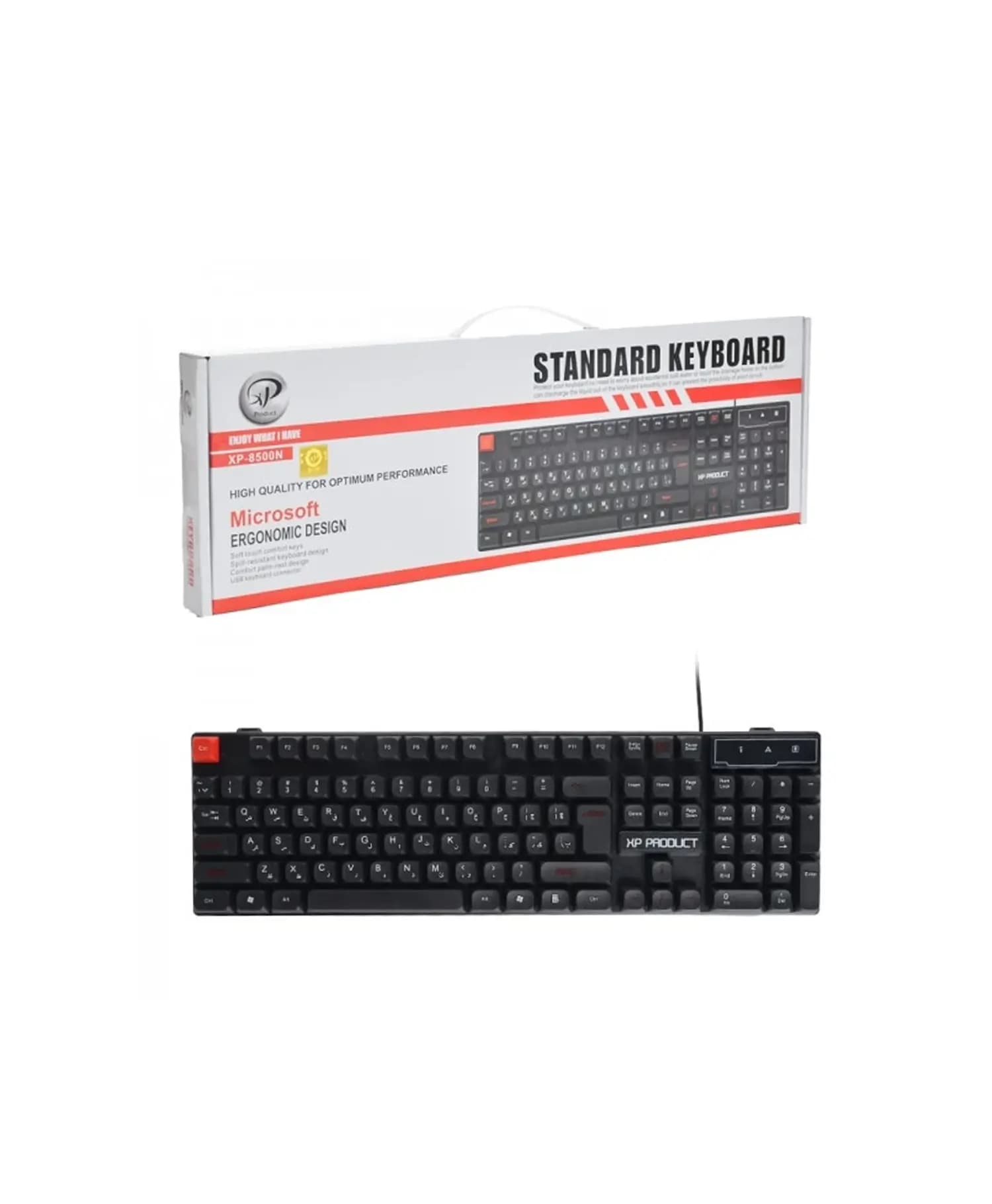 صفحه کلید باسیم ایکس پی XP-8500N — تصویر ۴