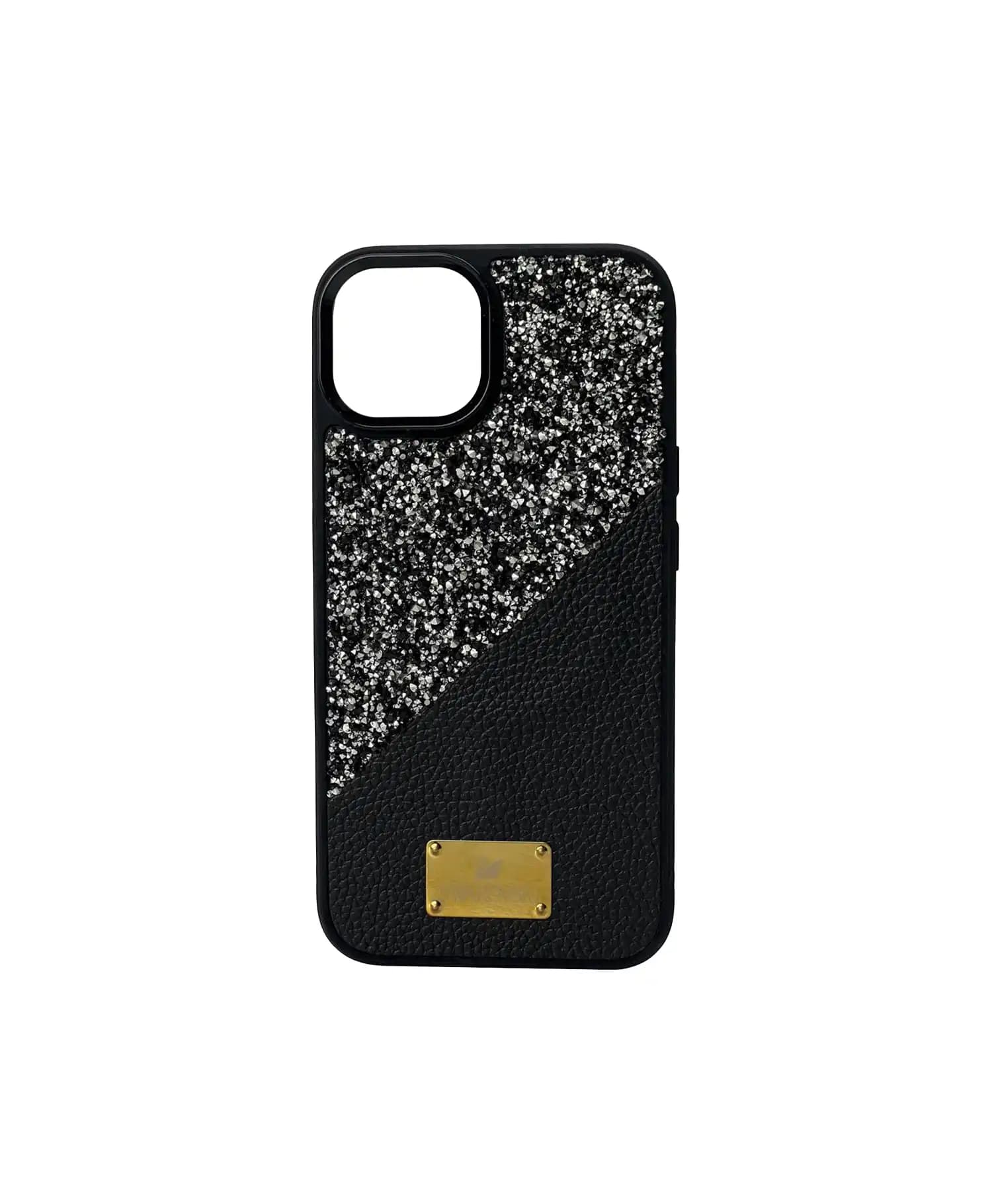 قاب طرح چرمی سواروسکی گوشی موبایل آیفون Iphone 13
