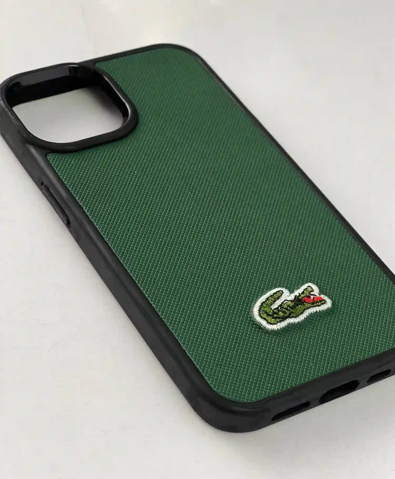 قاب چرمی طرح لاگوست گوشی موبایل آیفون Iphone 13 — تصویر ۳