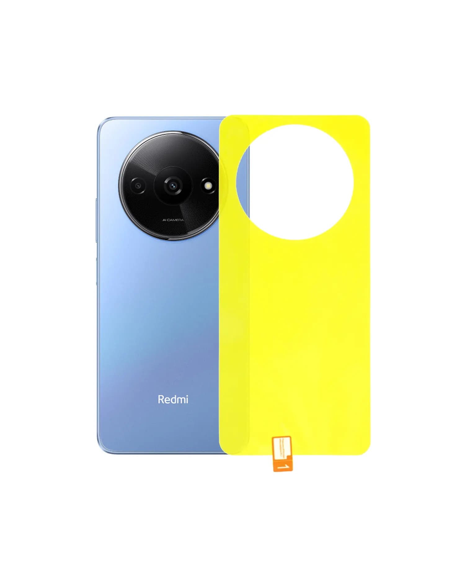 برچسب پشت شفاف گوشی موبایل شیائومی Redmi A3 — تصویر ۲