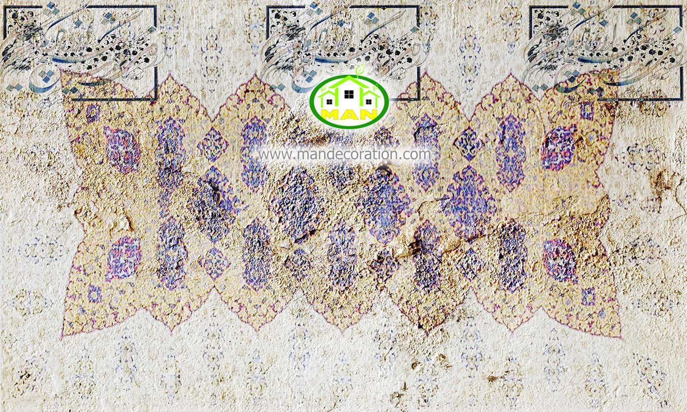 پوستردیواری خطی و پتینه کد 5157