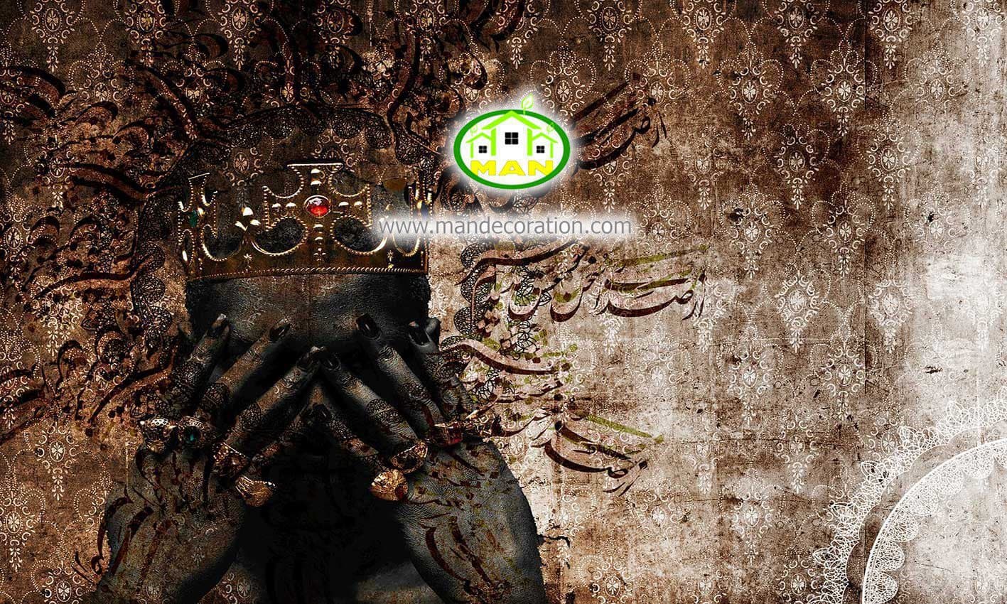 پوستردیواری خطی کد 5149
