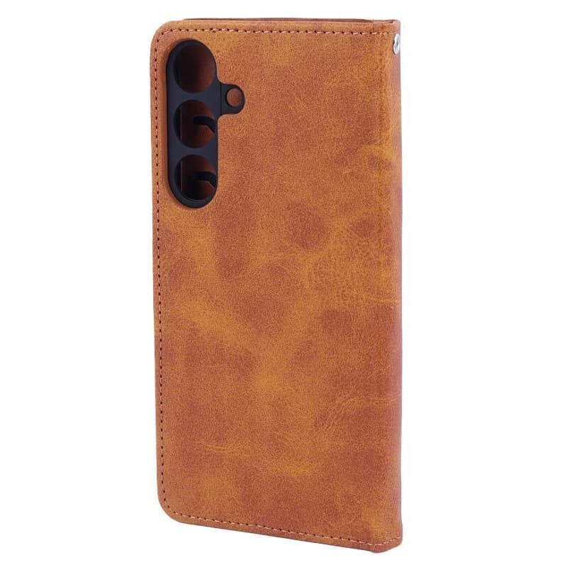 کیف چرمی مگنتی سامسونگ Galaxy S25 Plus محافظ لنزدار — تصویر ۶