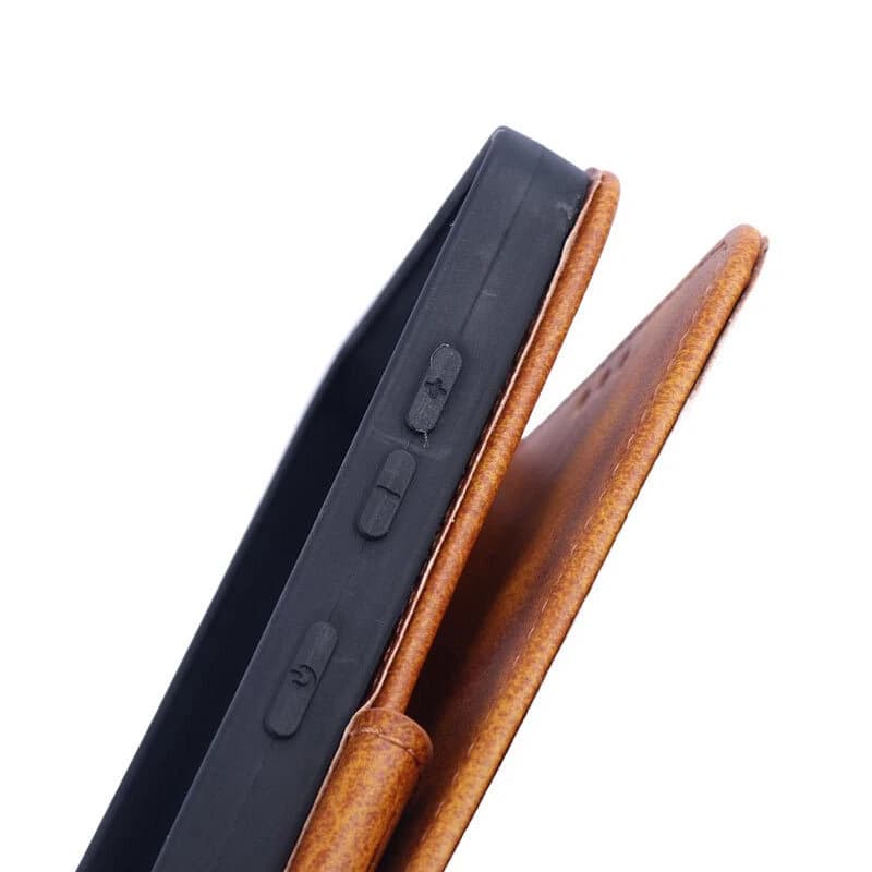 کیف چرمی مگنتی سامسونگ Galaxy S25 Plus محافظ لنزدار — تصویر ۷