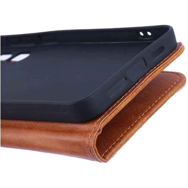 کیف چرمی مگنتی سامسونگ Galaxy S25 Plus محافظ لنزدار — تصویر ۵