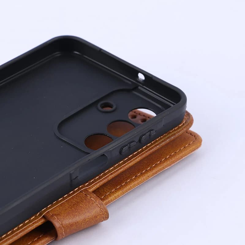 کیف چرمی مگنتی سامسونگ Galaxy A17 محافظ لنزدار — تصویر ۷