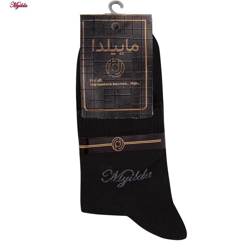 جوراب نیم ساق مردانه ماییلدا مدل 3630-182 بسته 4 عددی — تصویر ۲