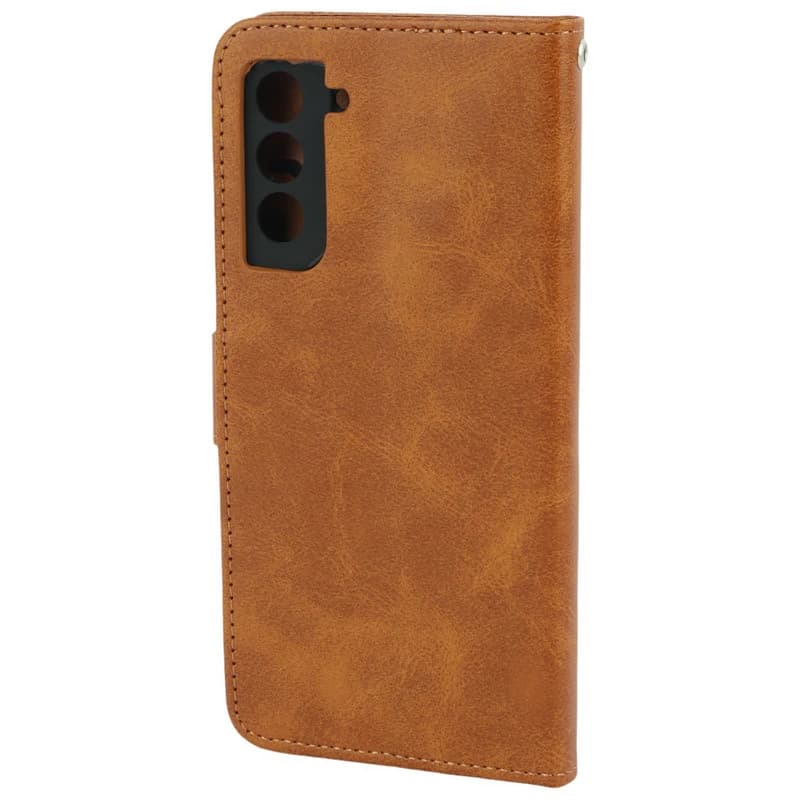 کیف چرمی مگنتی محافظ لنزدار سامسونگ Galaxy S21 — تصویر ۶