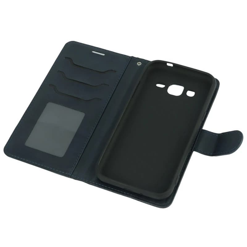 کیف چرمی مگنتی محافظ لنزدار سامسونگ Galaxy J2 — تصویر ۷